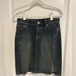 American Eagle Denim Jean Skirt